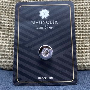 Magnolia and Vine 12mm Sonnet Badge/pin